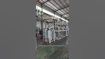 A batch of small size circular knitting machines is under assembly and commissioning #eastino
