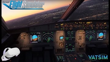 MSFS FENIX A320 VR+VATSIM!  KEWR-KIAD
