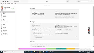 Backup Now Hidden or Greyed out on iTunes - Solved on Windows 10