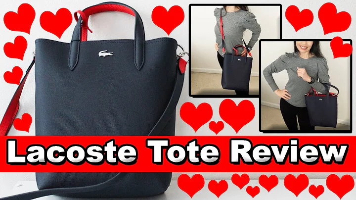Lacoste Anna Vertical Shopping Tote Bag Review  Mo...