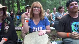 Drum Circle ~ Yasgur&#39;s Farm Woodstock Reunion 2018