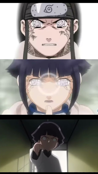 neji hinata and himawari #byakugan