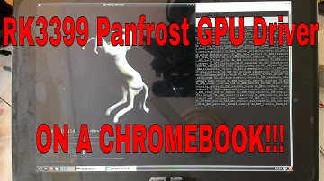 Panfrost OpenSource Mali GPU driver on the Asus C101PA Cgromebook aka gru bob