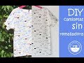 Coser camisetas sin remalladora (incluye patrón)