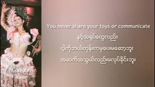 Melanie Martinez - Playdate | Myanmar Subtitles (Lyrics)