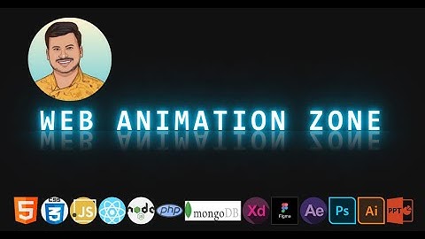 Glowing Tube Light Text Animation Effects | #WebAnimationZone