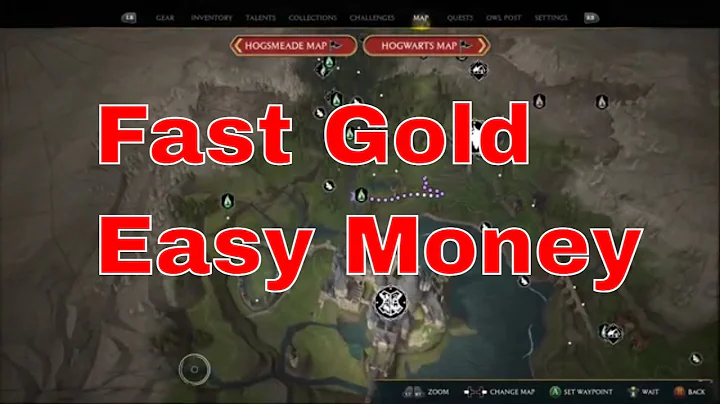 Hogwarts Legacy How to earn Galleons Fast! Easy Gold, Quick Money!!