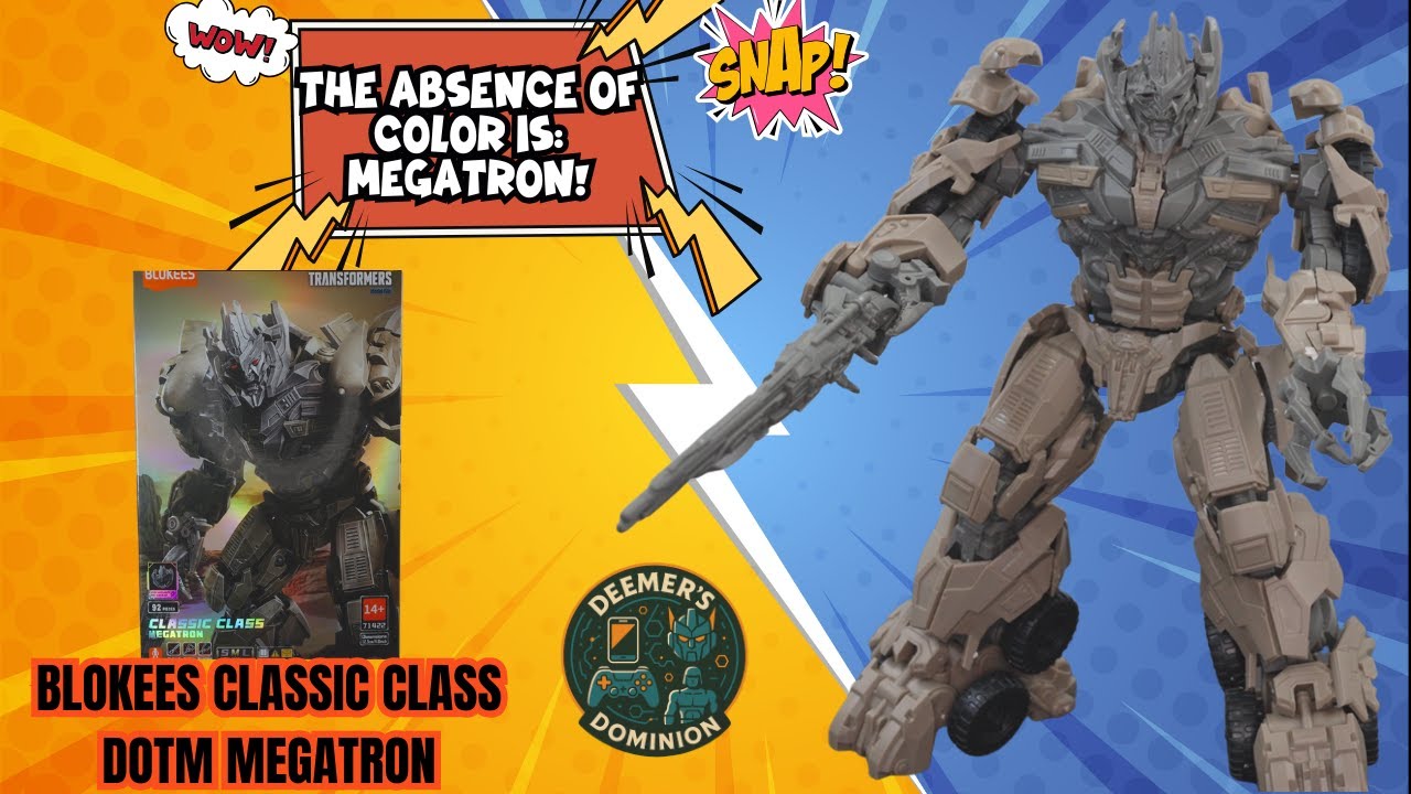 Blokees Transformers DX Classic Class 22 Megatron (Dark of the Moon)