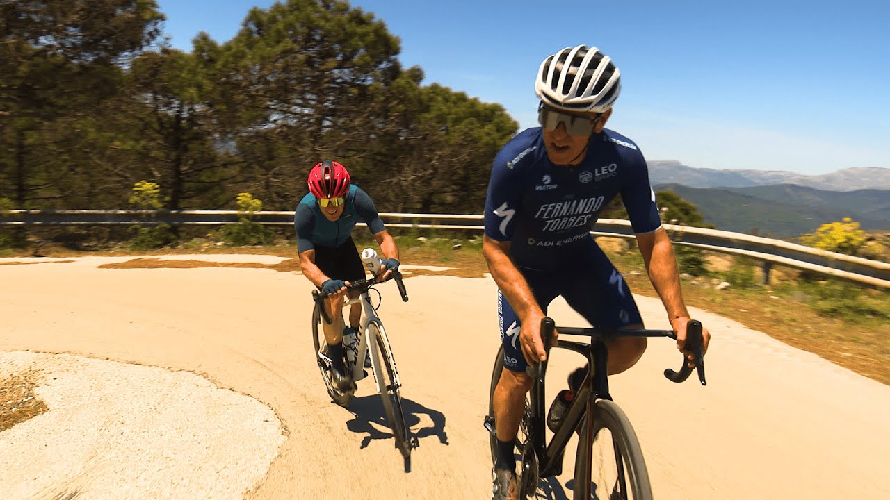 PEÑAS BLANCAS, etapa 12ª @LaVuelta con Manuel Díaz 