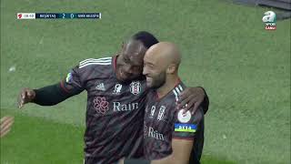 GOL Muleka Beşiktaş 2-0 Serik Belediyespor (Ziraat Türkiye Kupası 4.Tur Maçı) / 09.11.2022