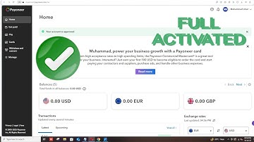 How to Create a Personal Payoneer Account with Receiving Accounts 2025 | Get USD, EUR, GBP Accounts