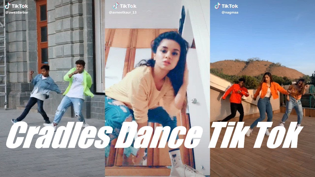 Cradles Dance Tik Tok India Awez Darbar Nagmaa Avneet Kaur Aashna