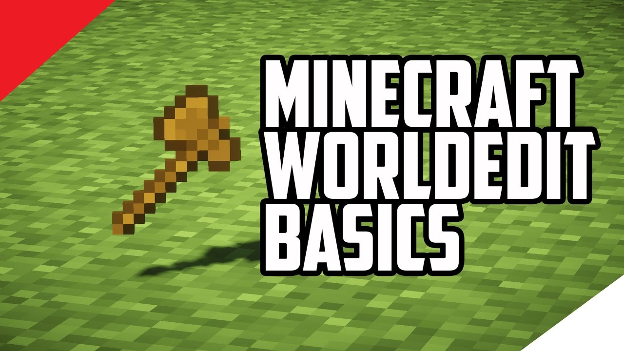 Minecraft WorldEdit How to use Basics PC Tutorial - YouTube