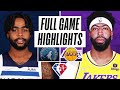 Los Angeles Lakers vs. Minnesota Timberwolves Full Game Highlights | NBA Season 2021-22