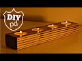 Wooden Tea Light Holders DIY - How To Make it for Tealight Candles Wooden Tea Light Holders DIY - How To Make it for Tealight Candles