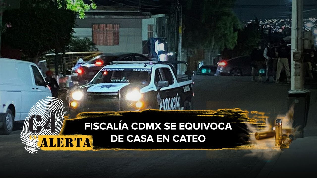 Fiscalía CdMx monta operativo para detener a delincuente en la Miguel Hidalgo; se equivoca de casa