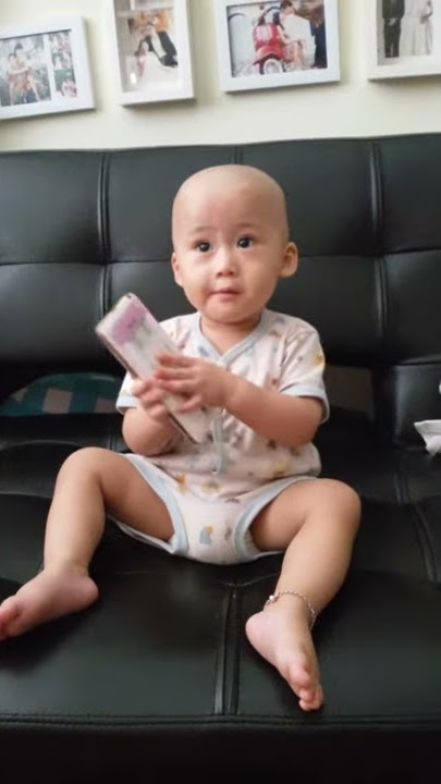 Baby On The Phone - Apphia Louisa Adiguna -14 Months -