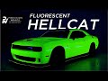 I Wrapped A HELLCAT In GLOW IN THE DARK VINYL WRAP! DODGE CHALLENGER HELLCAT!