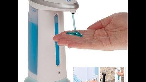 ماكينة الصابون السائل  السحري تنظيف الايدي ذاتي التشغيل Soap Magic Sensor Pump