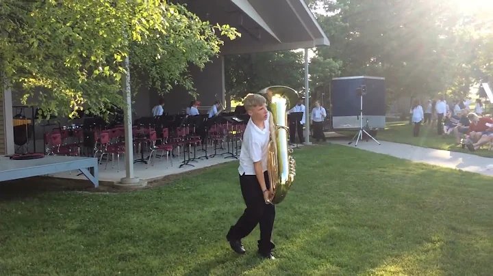 Nathan Arens PW Jr High Concert Band Droste Park W...