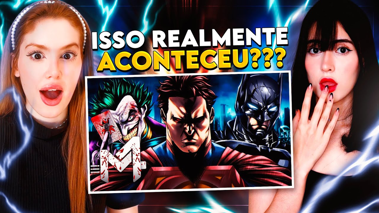 REACT | Injustice (DC Comics) - Deuses Entre Nós | M4rkim ft. AniRap e Basara | CR Reacts