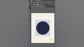 How to Create a Circular Pattern Design in Adobe Illustrator | Easy illustration Tutorial 🎨✨