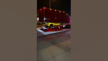 Late Night Delivery Of McLaren 720S