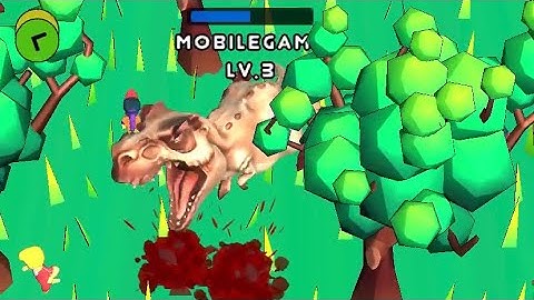 The Best Dino Games Rampage : Giant Monster : All Levels Gameplay Walkthrough iOS, Android Lvl 4-5