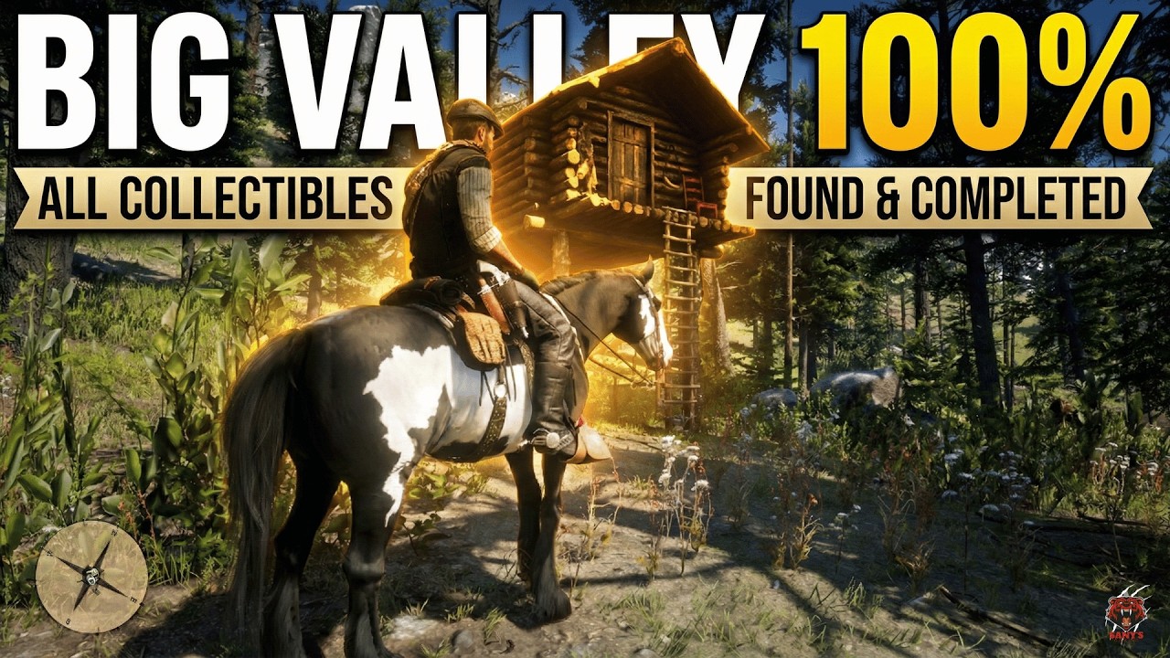 Everything Worth Doing in Big Valley | RDR2 Collectibles, Secrets ...