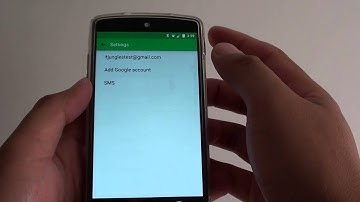 Google Nexus 5: How to Show / Hide Activity Status on Hangouts App