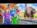 Oliver and Adam's EPIC Zoo Adventure at Emirates Park Abu Dhabi