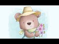 PROCREATE TUTORIAL-HOW TO COLOR AND TEXTURE A CUTE TEDDY BEAR WITH PROCREATE