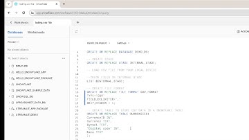Load CSV file in Snowflake Table Best explaination