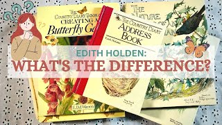 Comparing The Edith Holden Books In My Collection: A Flip-Through | Know What You're Buying