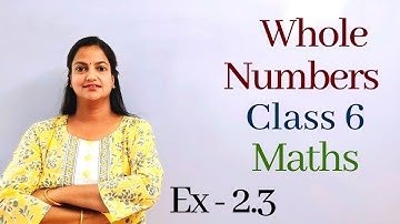 Q5 - Ex 2.3 - Whole Numbers - Chapter 1 - Class 6 NCERT Maths