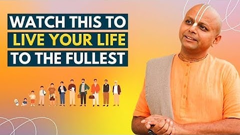 Stop expecting from people by Gaur Gopal Das