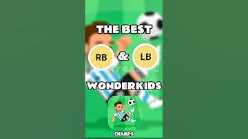 The BEST fullback Wonderkids in World Soccer Champs! #shorts