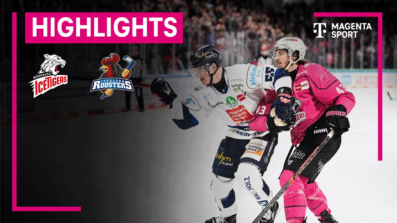 Nürnberg Ice Tigers - Iserlohn Roosters | PENNY DEL | MAGENTA SPORT