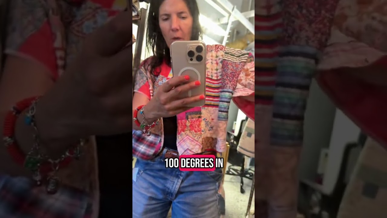 This vintage quilted bathrobe from Saks was too good—but also too small.