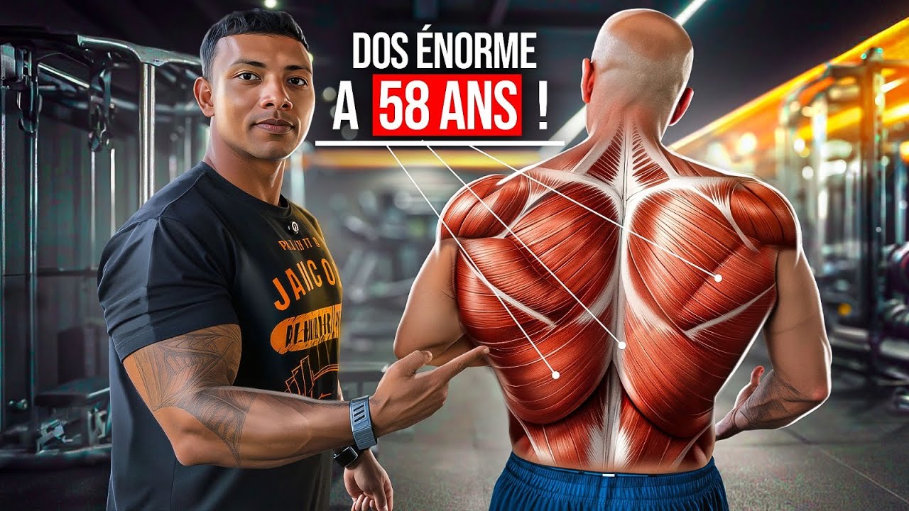 Mes entrainements  Dorsaux Biceps a 58 ans !