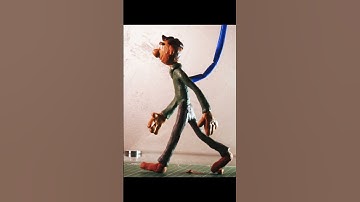 Everyday stopmo EgorKa walk cycle 24fps #animationeveryday #claymation #puppetanimation