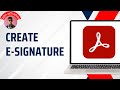 Create E-Signature in Adobe Acrobat (2025) ✍️