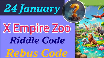 Zoo Rebus Code Today 24 January | Zoo Riddle Code 24 January Today | Zoo All Quests Today