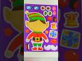 Santa’s Elf Helper Sticker Activity