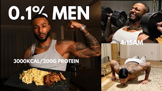 4:15 AM Morning Routine: 3,000 Kcal/200g Protein | The 0.1% Men