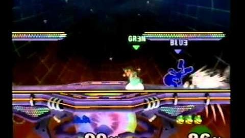 DDRKirby(ISQ) - 2-20-11 - SSBM - Green(Doc) vs. Blue(G&W)