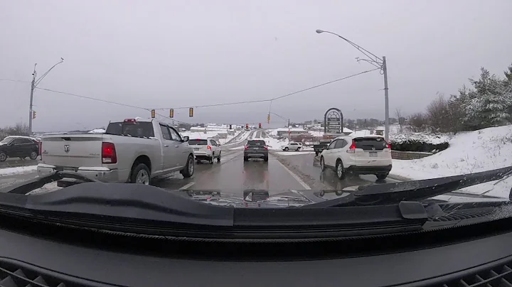 Driving in Morgantown WV 2/18/21