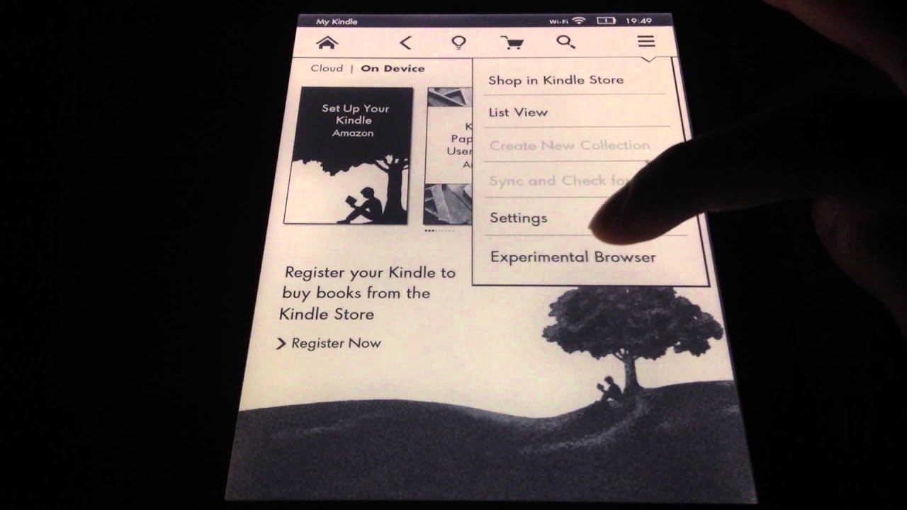 how-to-change-your-password-on-amazon-kindle-paperwhite-youtube