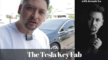 The Tesla Key Fab for the Model X || This is the coolest reason to own this car!