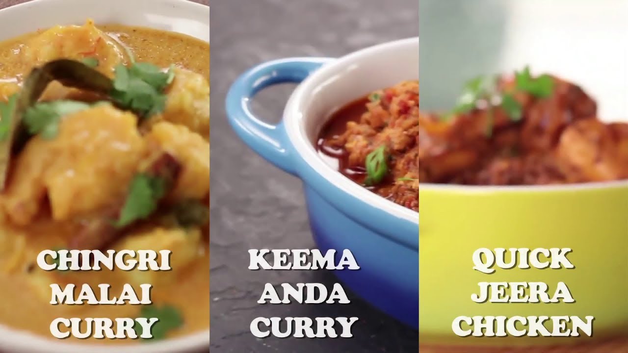 Chingri Malai Curry, Keema Anda Curry & Quick Jeera Chicken |Hotel Style Non-Veg recipe | FoodFood
